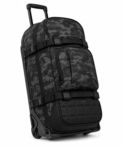 Camo crna Travel Roller Duffel