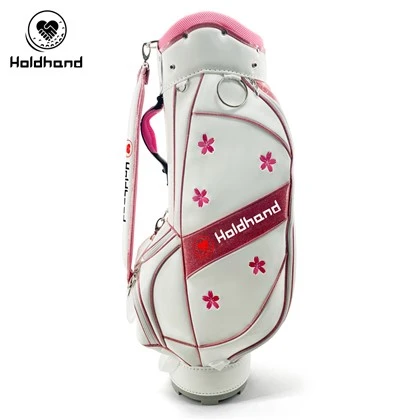 OEM Custom Logo crna PU kožna golf torba za osoblje Premium kožna golf turneja torba za osoblje na veliko