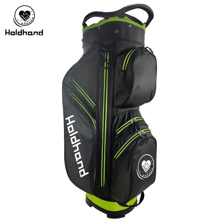 Competitive PriceWater Resistant Golf Cart Bag With 14 Ways Full Length Golf Bag With Multifunctional Pockets