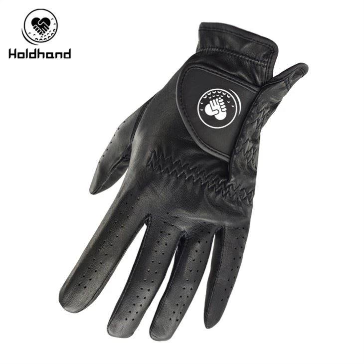 Hot-sales Fashion Custom Logo Guantede Quality Stable Custom Golf Cabretta Glove