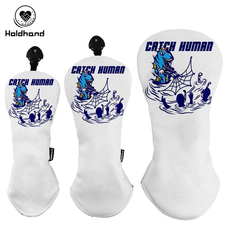 Wholesale Top Quality Personality Designs Oem Logo Golf Fairway Wood Leather Headcover